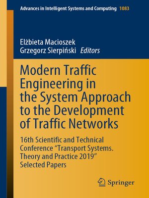 cover image of Modern Traffic Engineering in the System Approach to the Development of Traffic Networks